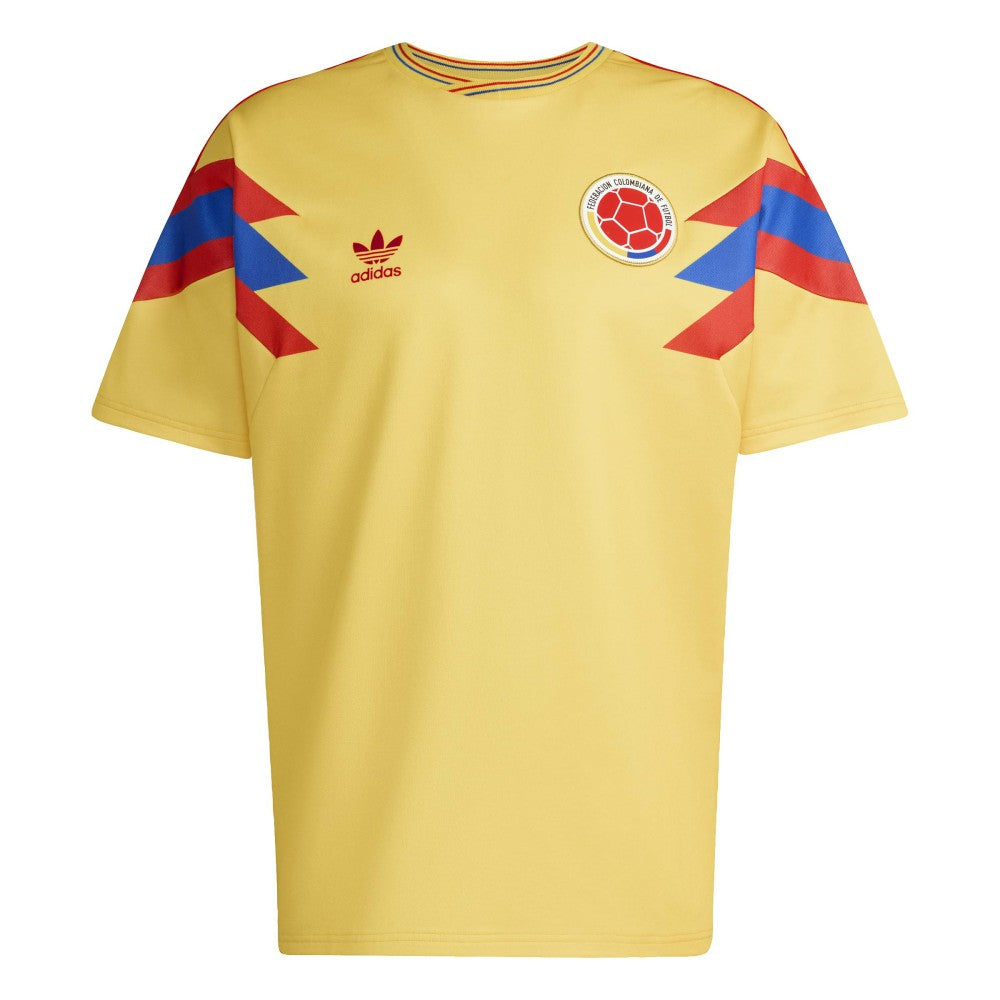 Colombia National Team 1990 Bringback Home Jersey Yellow - Adidas