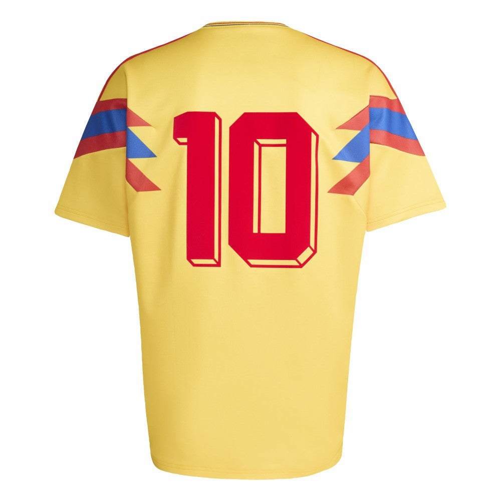 Colombia National Team 1990 Bringback Home Jersey Yellow - Adidas