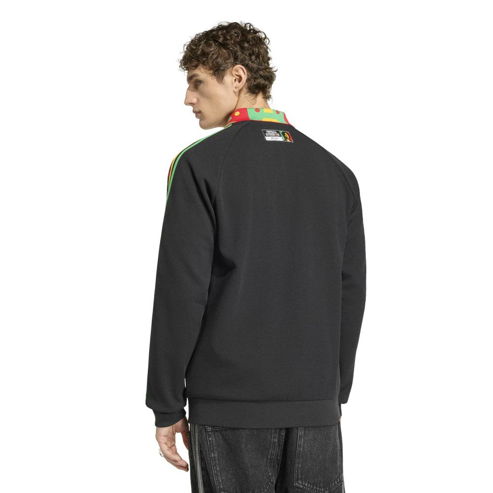 Jamaica National Team Anthem Full-Zip Jacket Black - Adidas