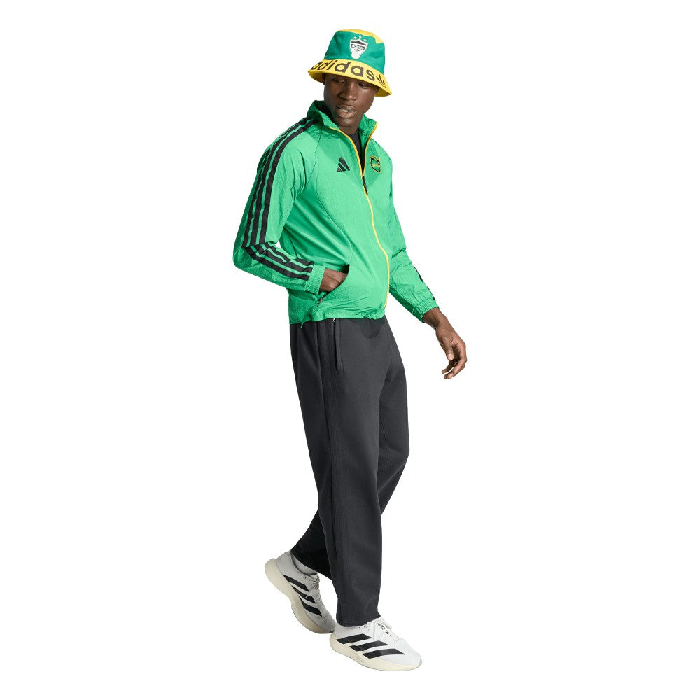 Jamaica National Team Anthem Full-Zip Jacket Green - Adidas