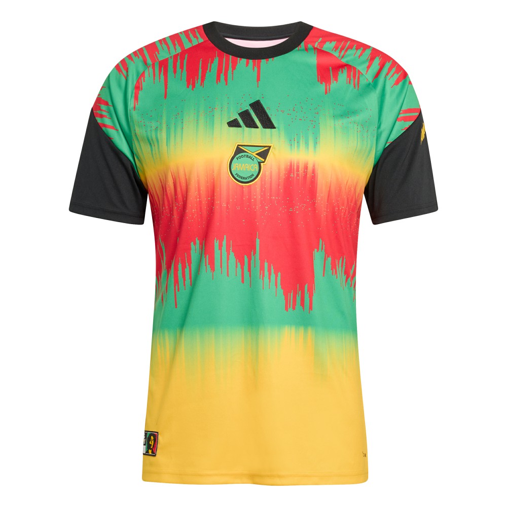 Jamaica National Team 2026 Pre-Match Training Jersey Green - Adidas