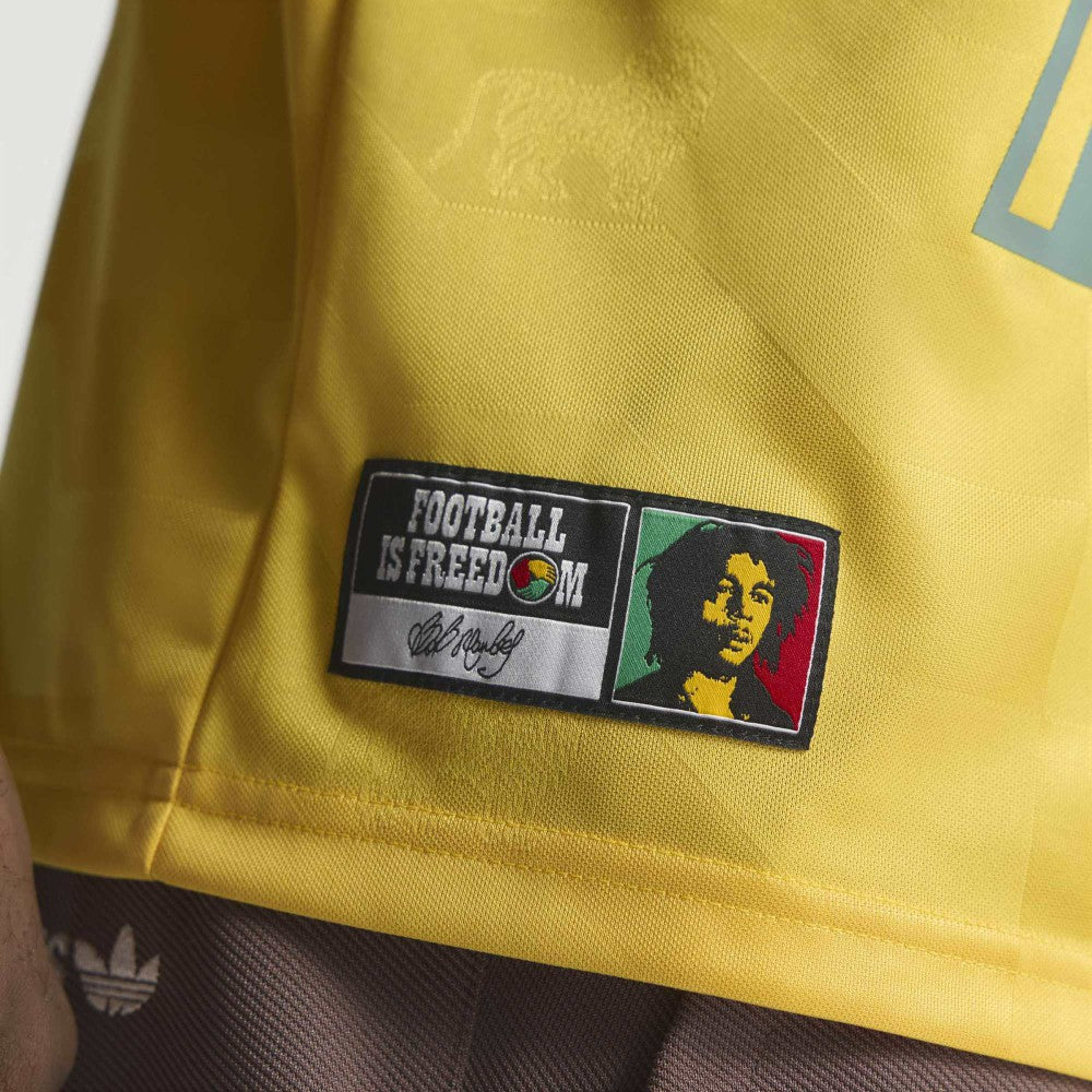 Jamaica National Team x Bob Marley Originals Fashion Jersey Yellow - Adidas