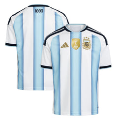 Argentina National Team Youth FIFA x World Cup 2026 Home Replica Jersey White - Adidas