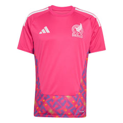 Mexico National Team FIFA x World Cup 2026 Goalkeeper Replica Jersey Pink - Adidas