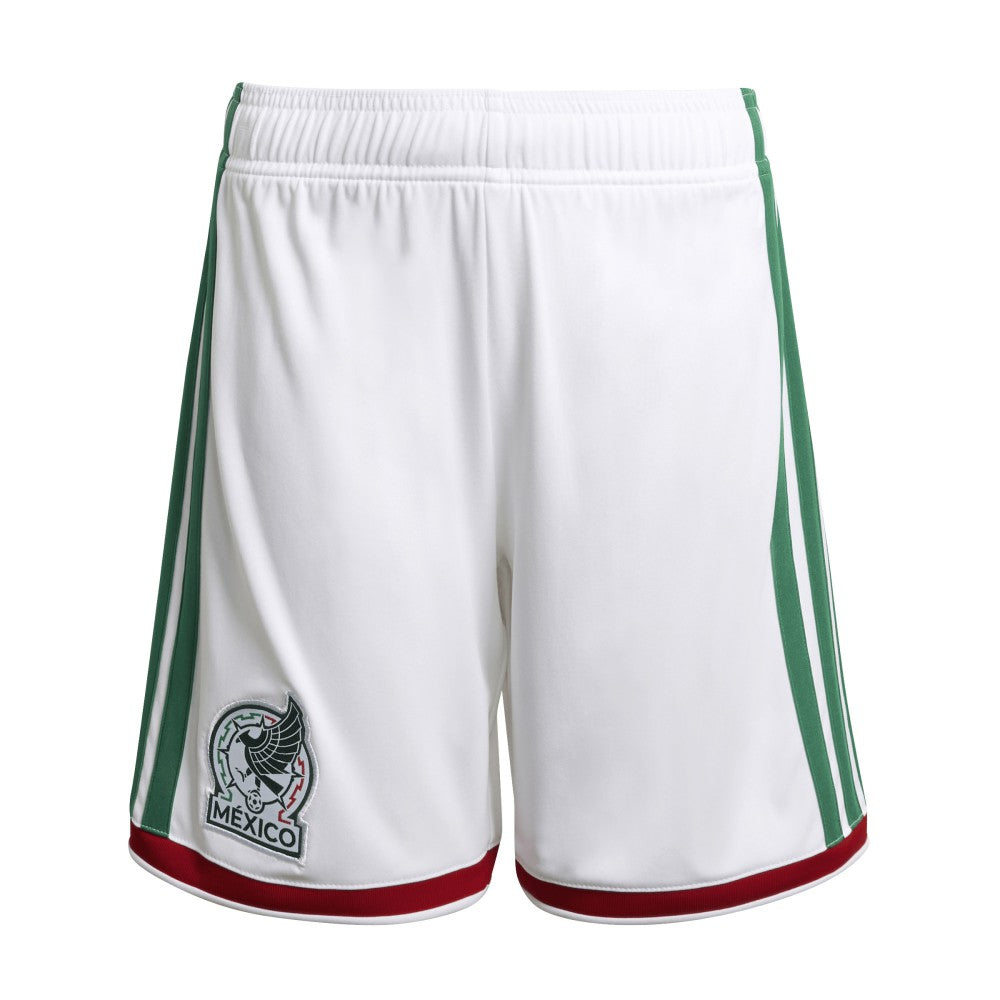 Mexico National Team Youth FIFA x World Cup Replica Shorts White - Adidas