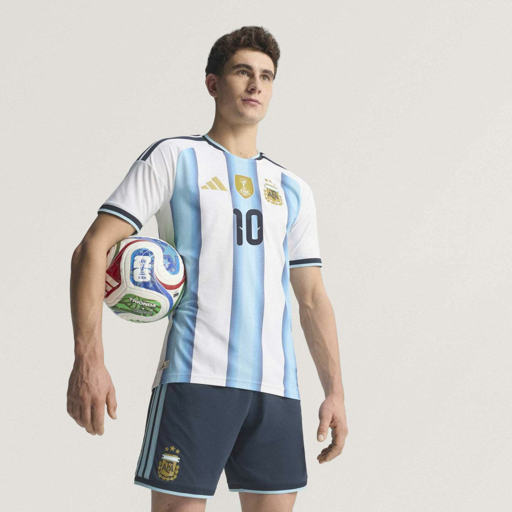 Lionel Messi Argentina National Team FIFA x World Cup 2026 Home On Field Jersey White - Adidas