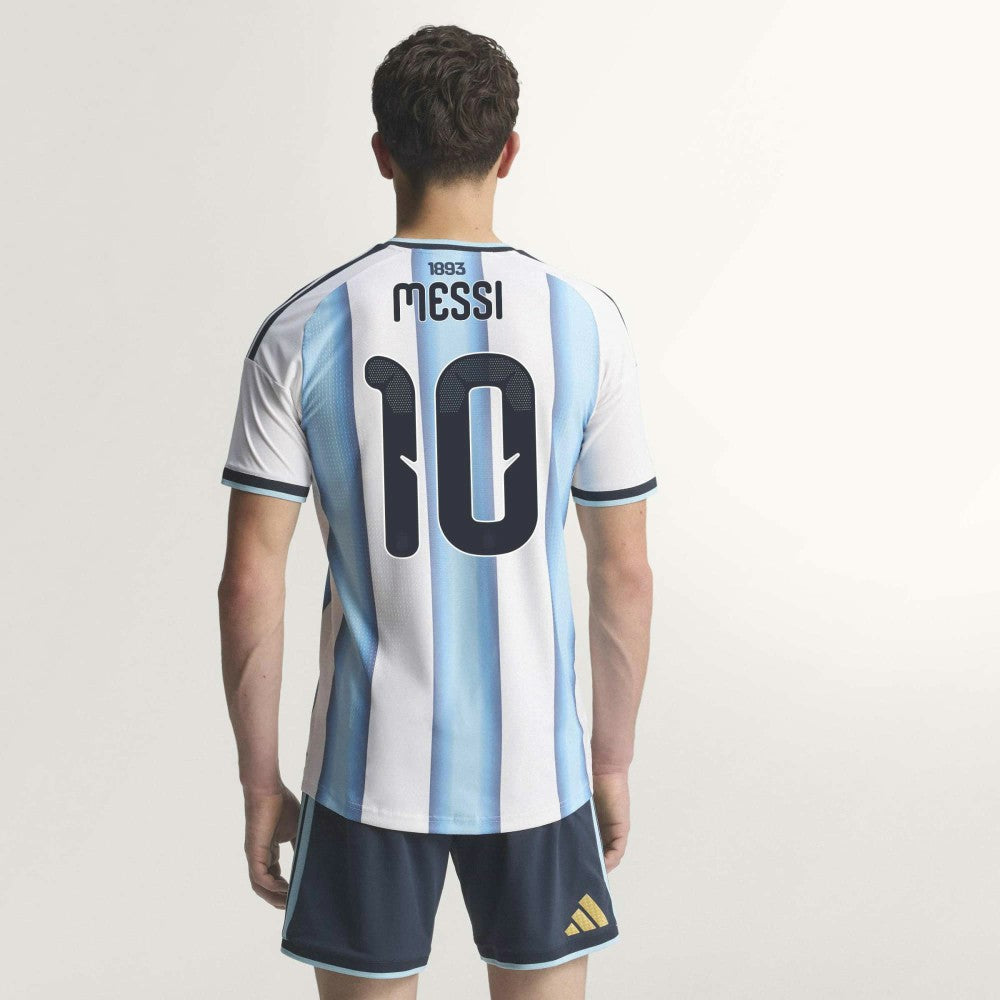 Lionel Messi Argentina National Team FIFA x World Cup 2026 Home On Field Jersey White - Adidas