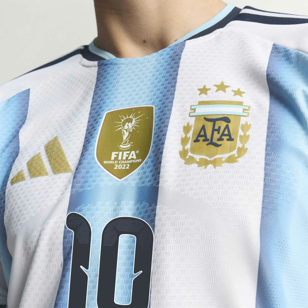 Lionel Messi Argentina National Team FIFA x World Cup 2026 Home On Field Jersey White - Adidas