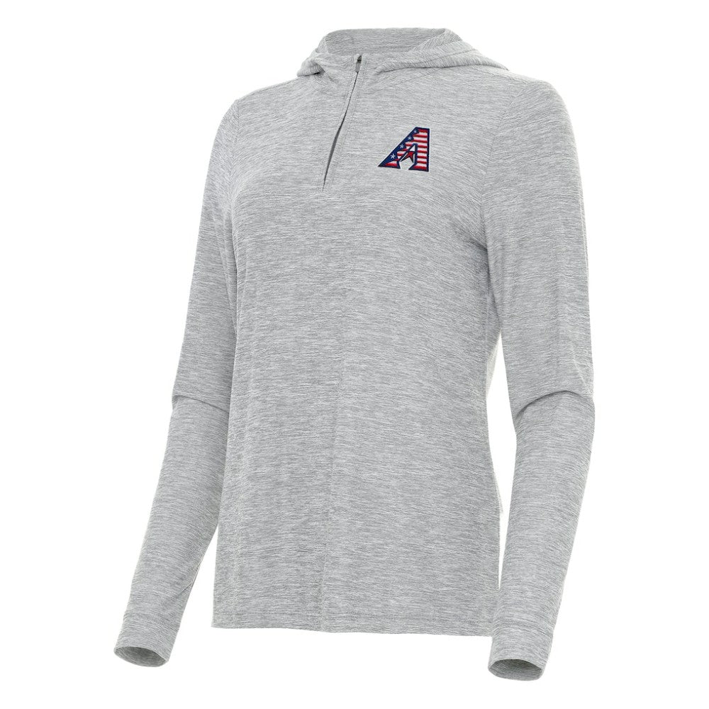 Arizona Diamondbacks Antigua Women's Daybreak Quarter-Zip Hoodie | MLB On Sale
