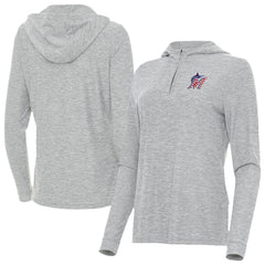 Miami Marlins Antigua Women's Daybreak Quarter-Zip Hoodie | MLB Near me