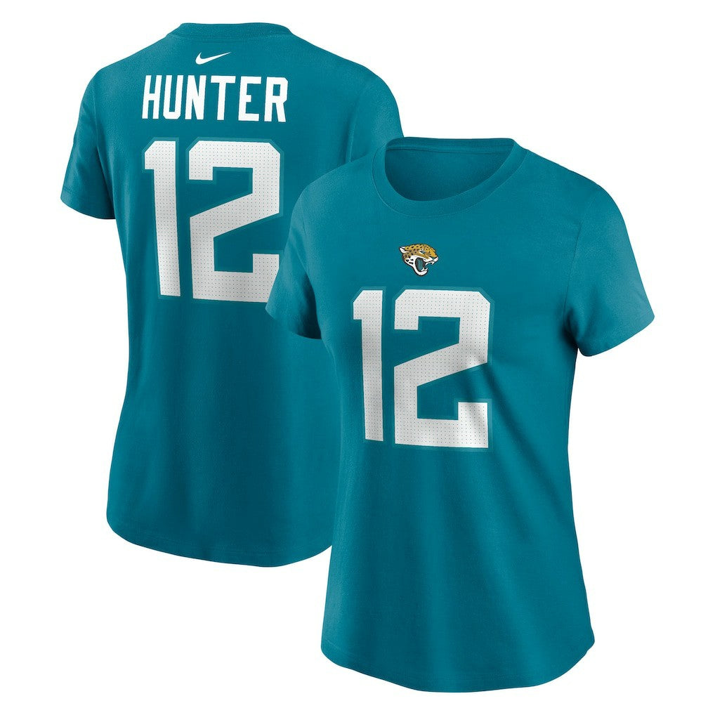Jacksonville Jaguars Nike Travis Hunter  Women's Name & Number T-Shirt