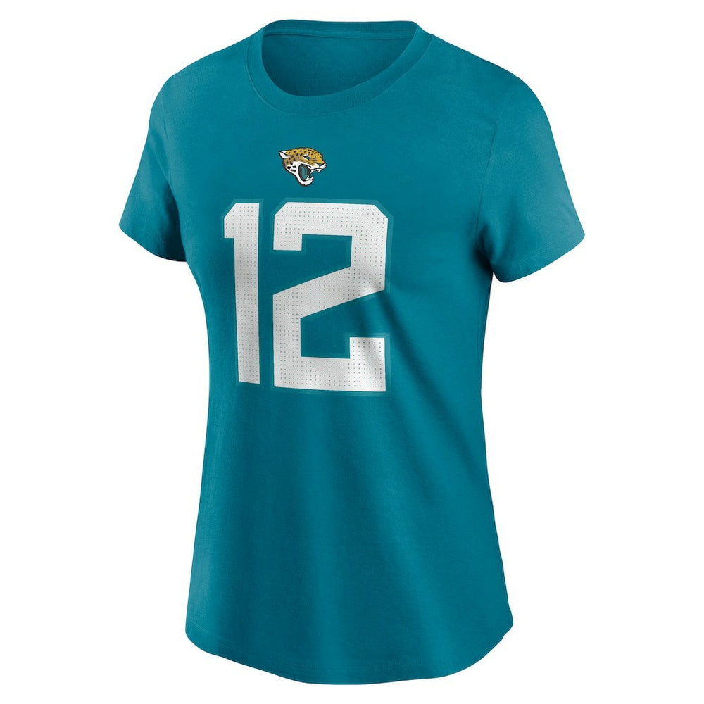 Jacksonville Jaguars Nike Travis Hunter  Women's Name & Number T-Shirt