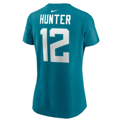Jacksonville Jaguars Nike Travis Hunter  Women's Name & Number T-Shirt