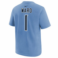Tennessee Titans Nike Cam Ward  Youth 2025 NFL Draft First Round Pick Name & Number T-Shirt