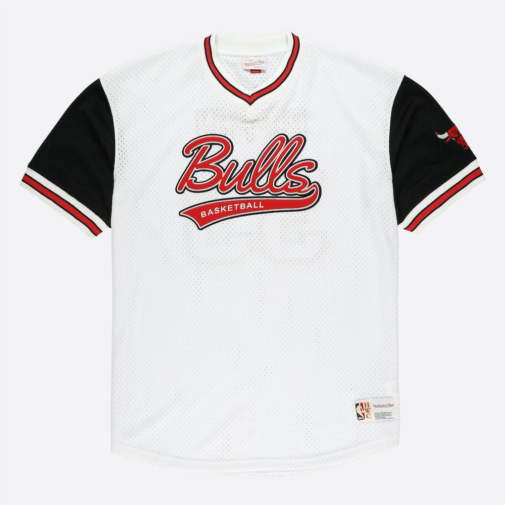 Scottie Pippen Chicago Bulls Player Mesh V-Neck Shirt sale New