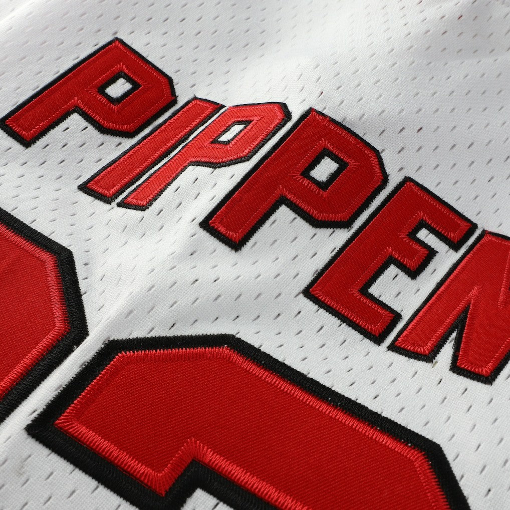 Scottie Pippen Chicago Bulls Player Mesh V-Neck Shirt sale New