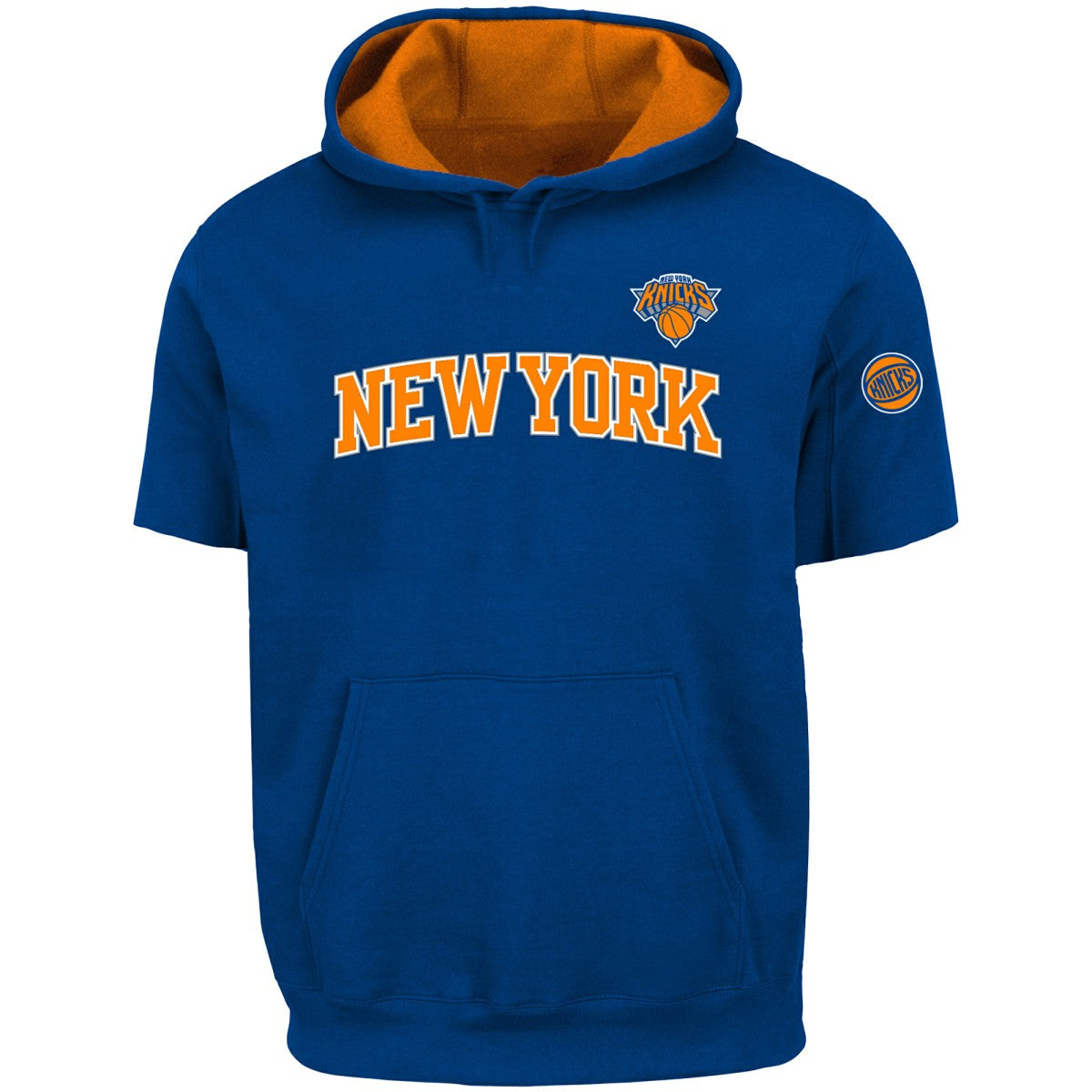 Jalen Brunson New York Knicks Big & Tall Short Sleeve Hoodie Online