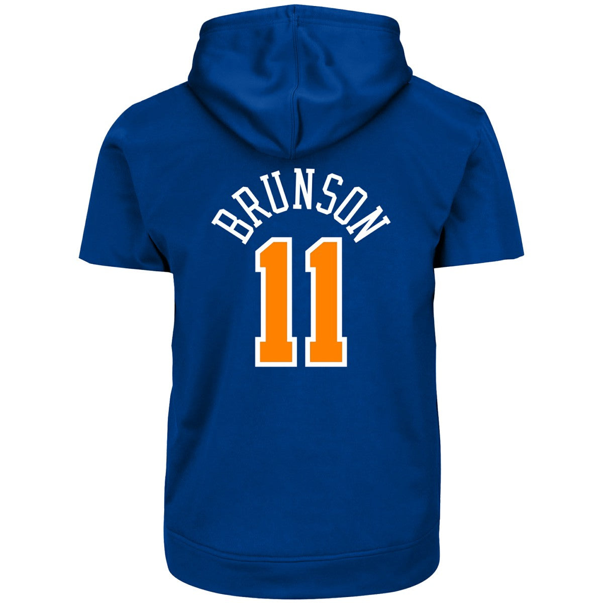 Jalen Brunson New York Knicks Big & Tall Short Sleeve Hoodie Online