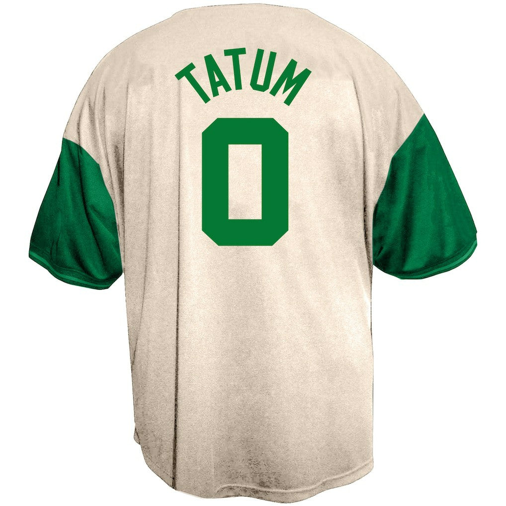 Jayson Tatum Boston Celtics Baseball Jersey Discount