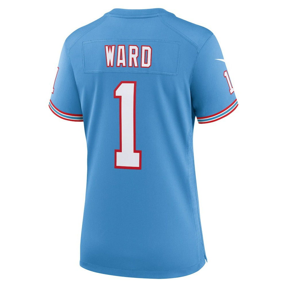Tennessee Titans Nike Cam Ward  Women's 2025 NFL Draft 2nd Alternate Game Jersey