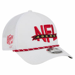 San Francisco 49ers New Era NFL 9FORTY A-Frame M-Crown Adjustable Trucker Hat