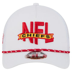 Kansas City Chiefs New Era NFL 9FORTY A-Frame M-Crown Adjustable Trucker Hat