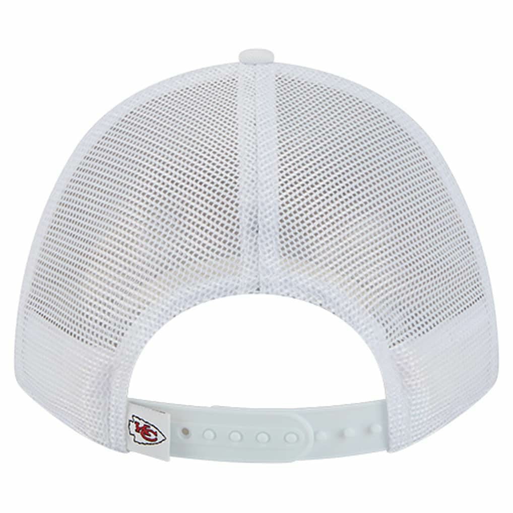 Kansas City Chiefs New Era NFL 9FORTY A-Frame M-Crown Adjustable Trucker Hat
