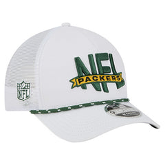 Green Bay Packers New Era NFL 9FORTY A-Frame M-Crown Adjustable Trucker Hat