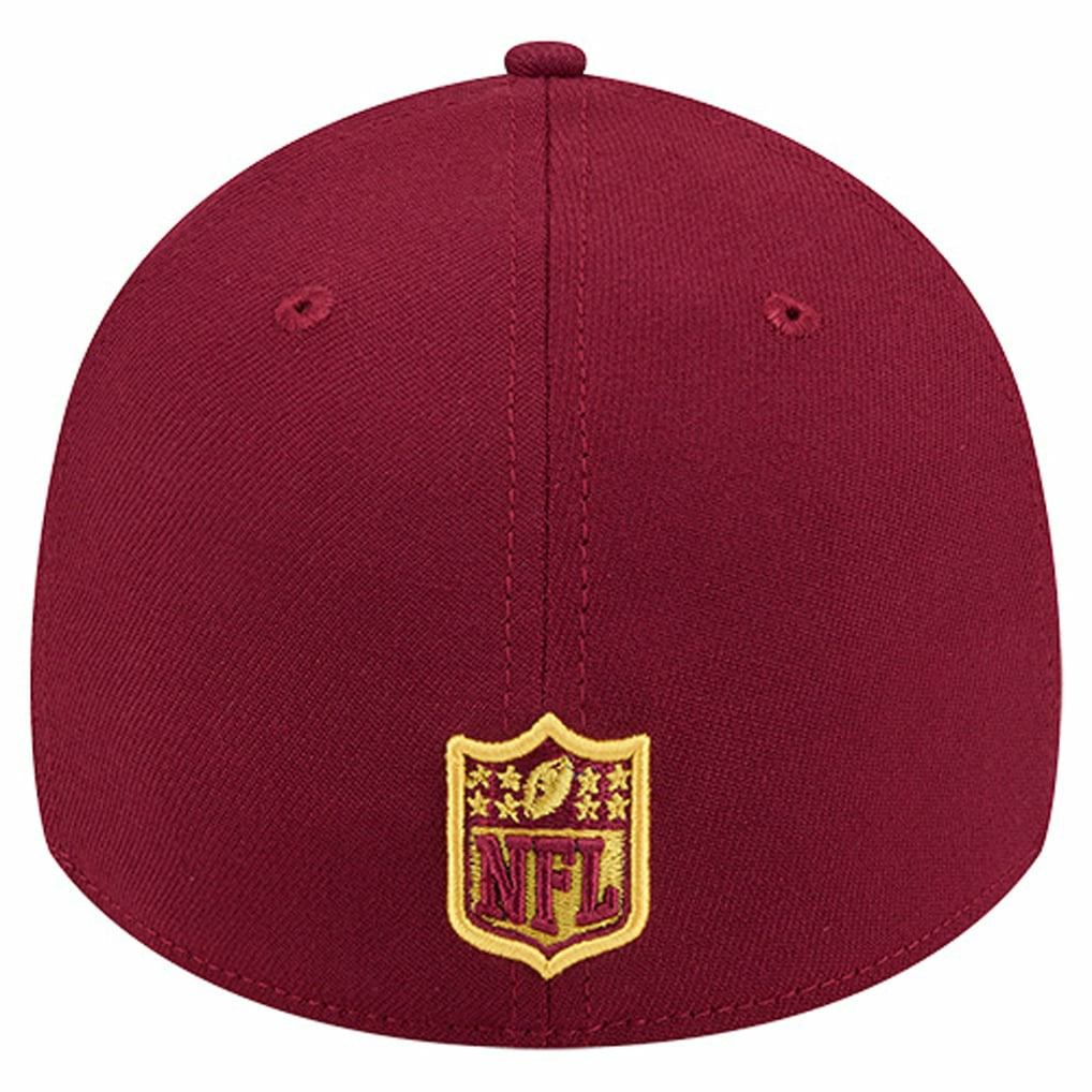 Washington Commanders New Era Stripes 39THIRTY Flex Hat