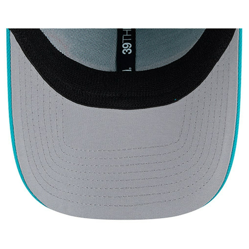 Miami Dolphins New Era Stripes 39THIRTY Flex Hat