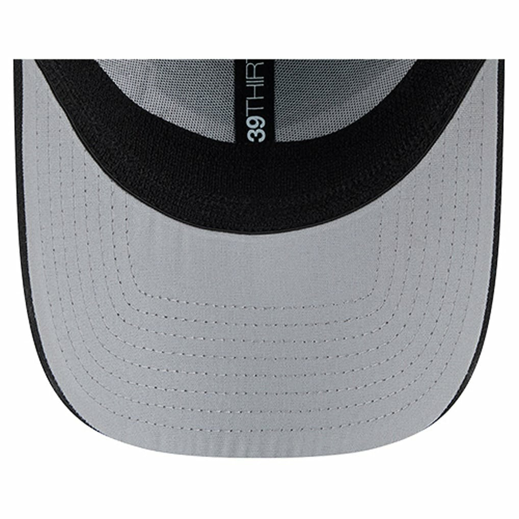 Las Vegas Raiders New Era Stripes 39THIRTY Flex Hat