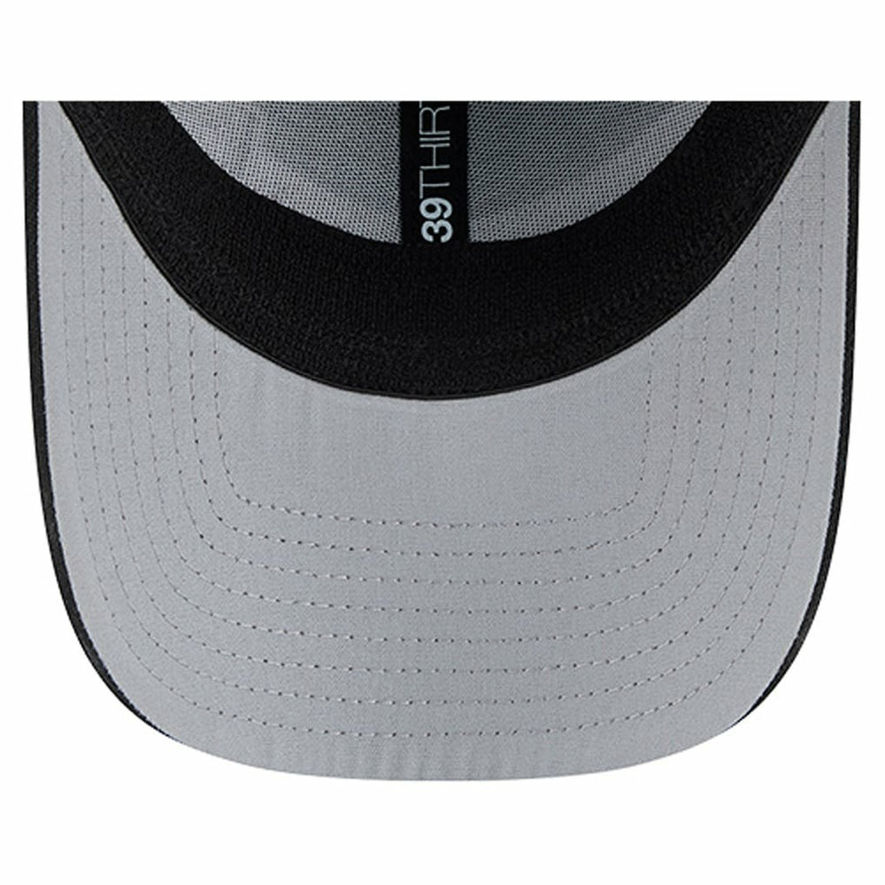 Las Vegas Raiders New Era Stripes 39THIRTY Flex Hat