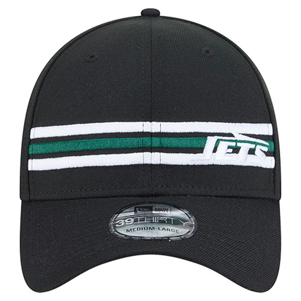New York Jets New Era Stripes 39THIRTY Flex Hat