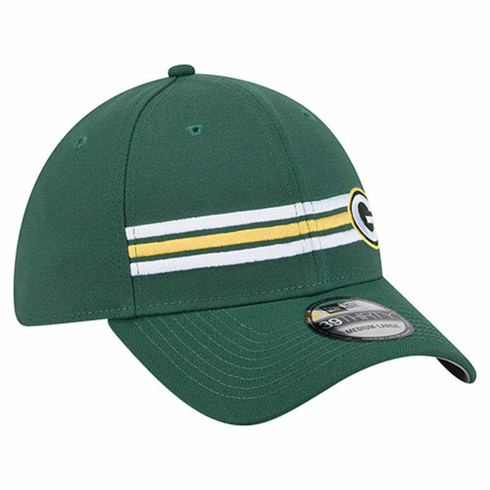 Green Bay Packers New Era Stripes 39THIRTY Flex Hat
