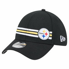 Pittsburgh Steelers New Era Stripes 39THIRTY Flex Hat