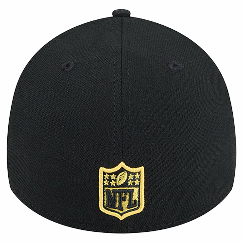 Pittsburgh Steelers New Era Stripes 39THIRTY Flex Hat
