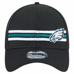 Philadelphia Eagles New Era Stripes 39THIRTY Flex Hat