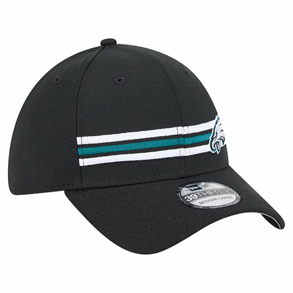 Philadelphia Eagles New Era Stripes 39THIRTY Flex Hat