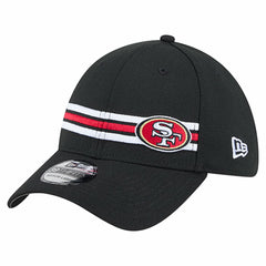 San Francisco 49ers New Era Stripes 39THIRTY Flex Hat