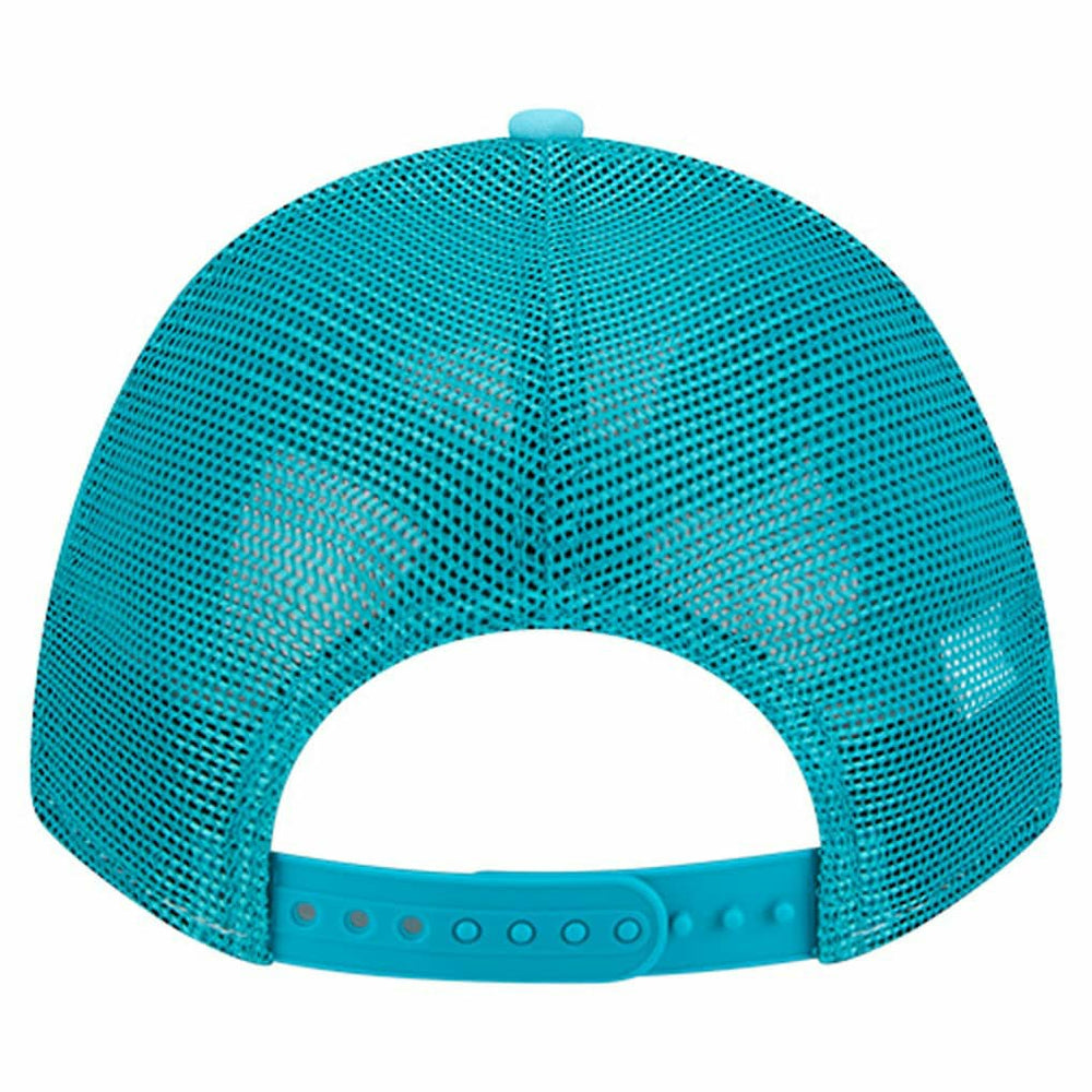 Miami Dolphins New Era Gas Station 9FORTY A-Frame M-Crown Adjustable Trucker Hat