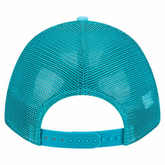 Miami Dolphins New Era Gas Station 9FORTY A-Frame M-Crown Adjustable Trucker Hat