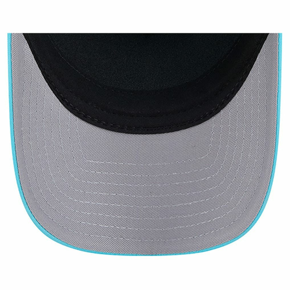 Miami Dolphins New Era Gas Station 9FORTY A-Frame M-Crown Adjustable Trucker Hat