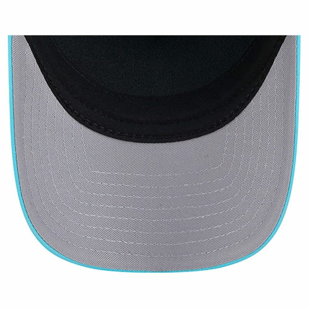 Miami Dolphins New Era Gas Station 9FORTY A-Frame M-Crown Adjustable Trucker Hat