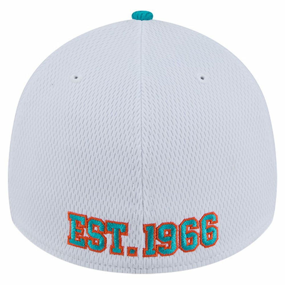 Miami Dolphins New Era Dashmark Rays 39THIRTY Flex Hat