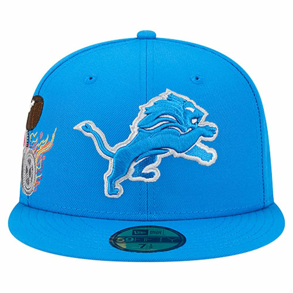Detroit Lions New Era Group Chat 59FIFTY Fitted Hat