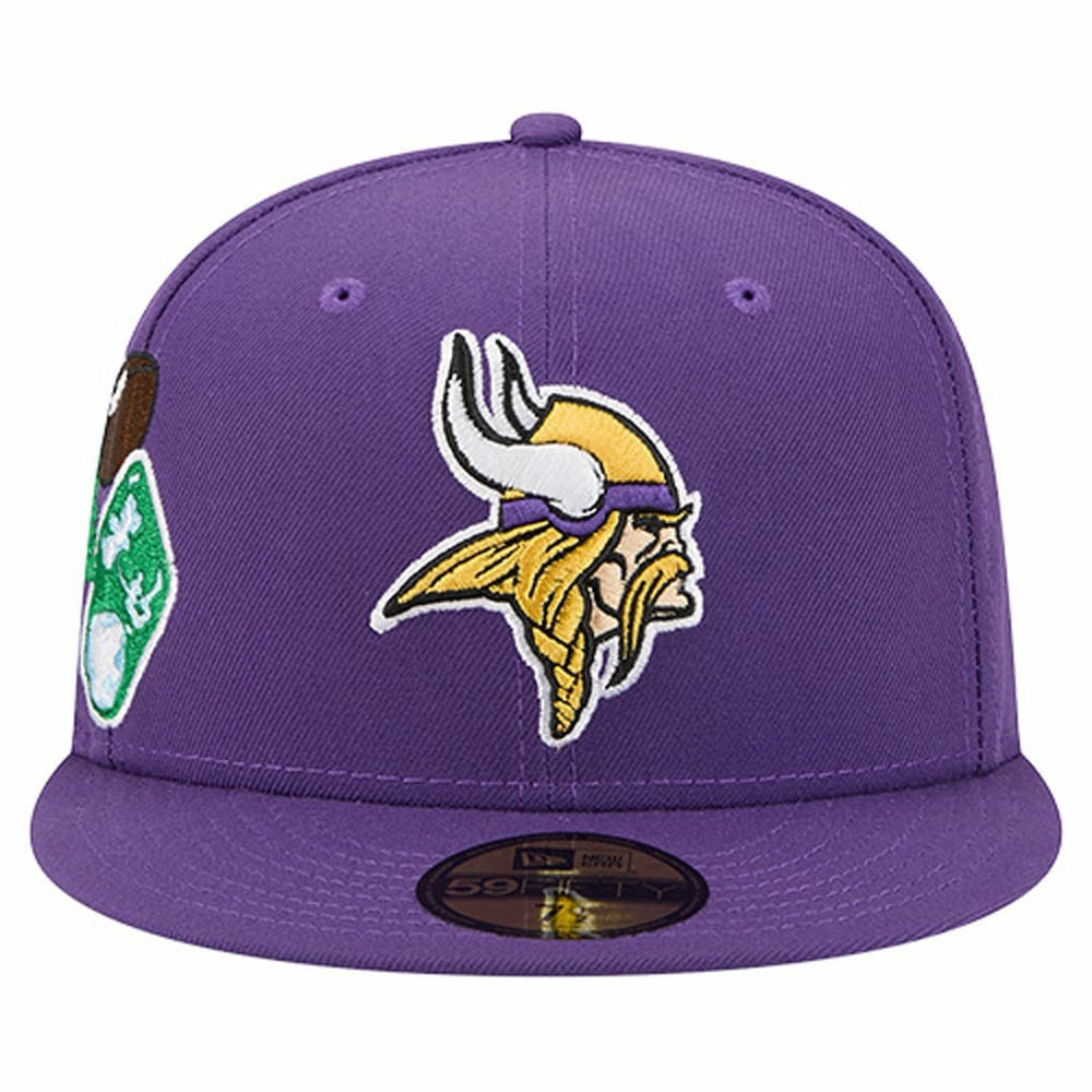 Minnesota Vikings New Era Group Chat 59FIFTY Fitted Hat