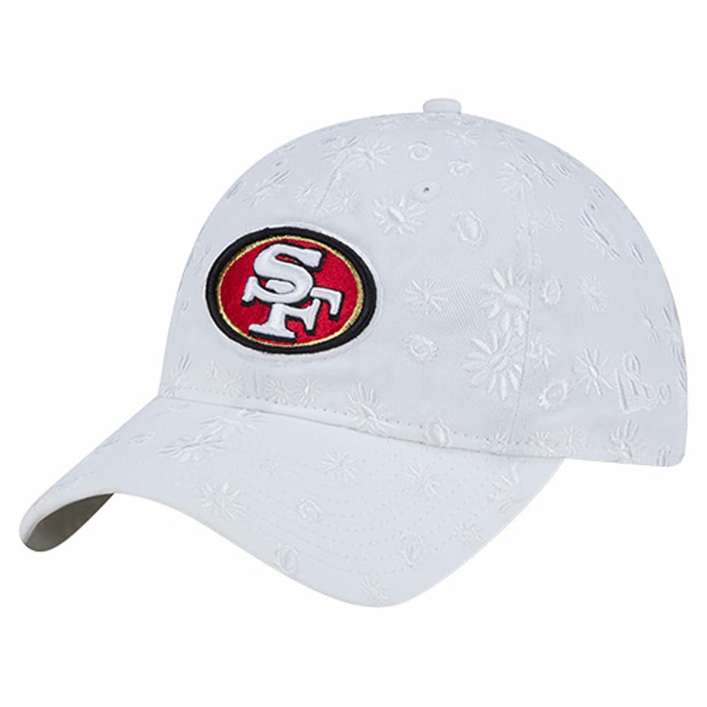 San Francisco 49ers New Era Women's Floral 9TWENTY Adjustable Hat