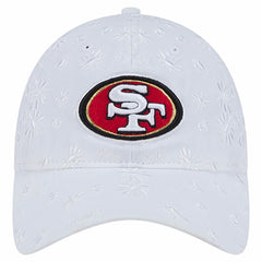 San Francisco 49ers New Era Women's Floral 9TWENTY Adjustable Hat