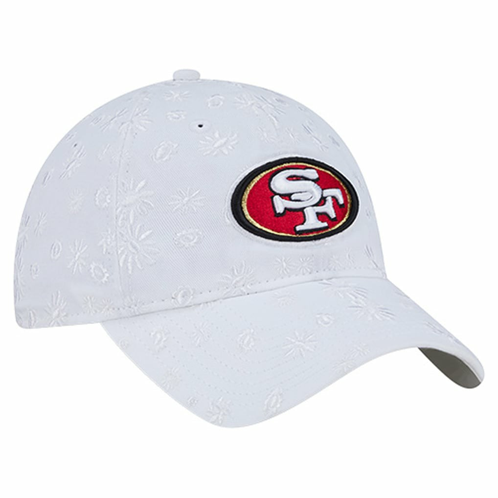 San Francisco 49ers New Era Women's Floral 9TWENTY Adjustable Hat