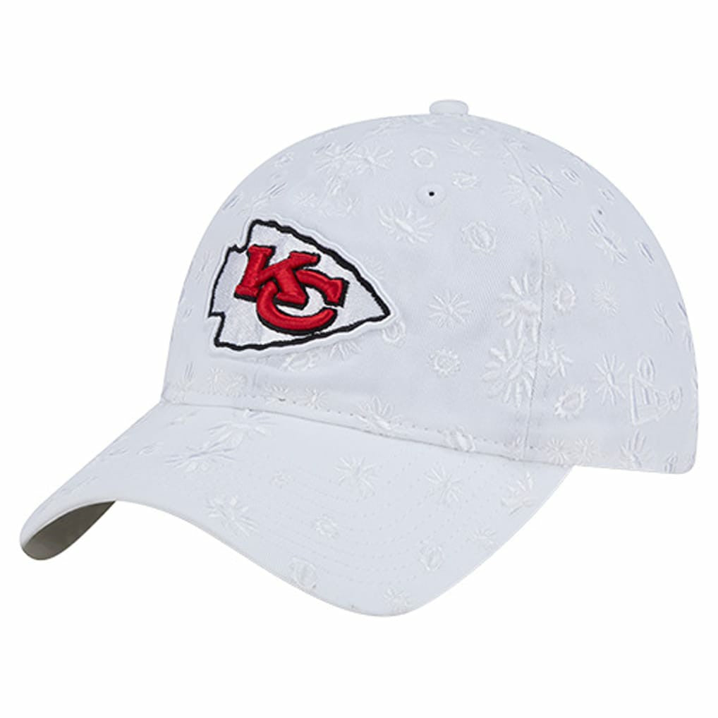 Kansas City Chiefs New Era Women's Floral 9TWENTY Adjustable Hat